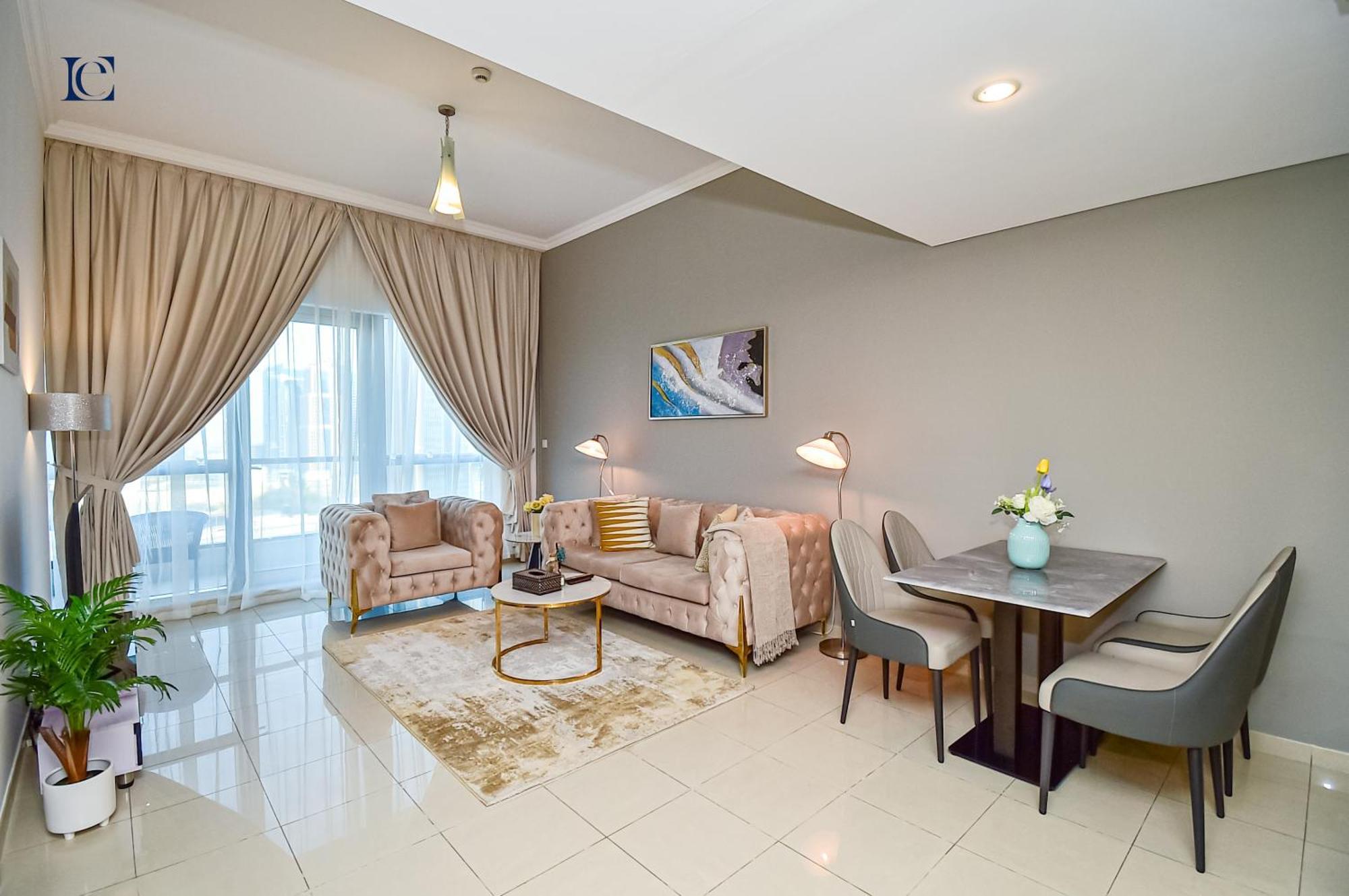 דובאי Luxury Escapes - 1Br Home With Stunning Marina View - Bay Central Marina מראה חיצוני תמונה