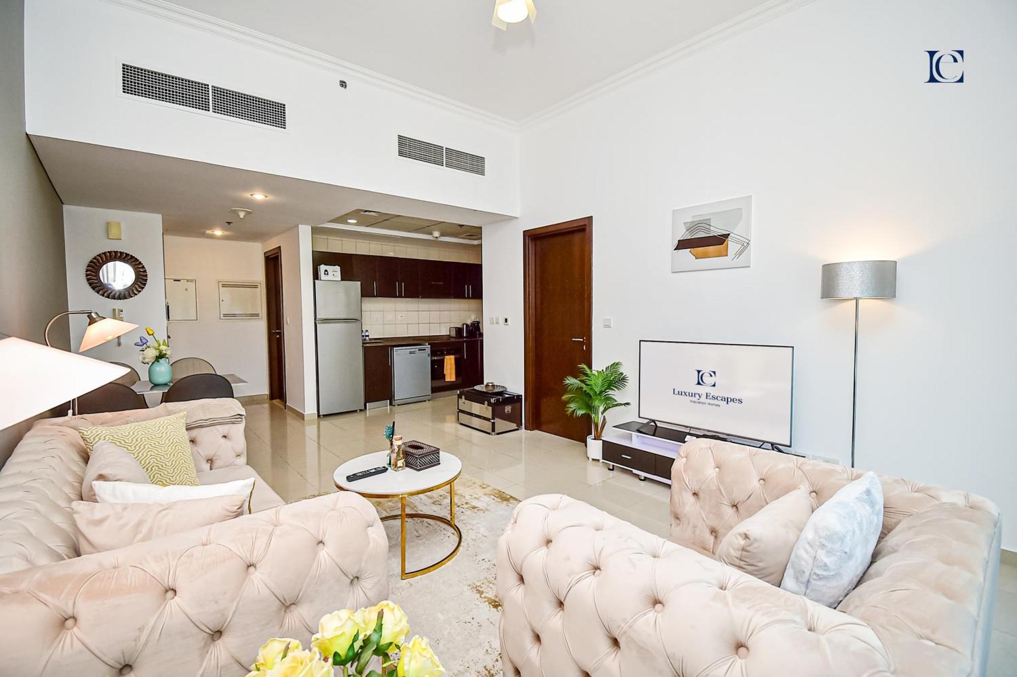 דובאי Luxury Escapes - 1Br Home With Stunning Marina View - Bay Central Marina מראה חיצוני תמונה