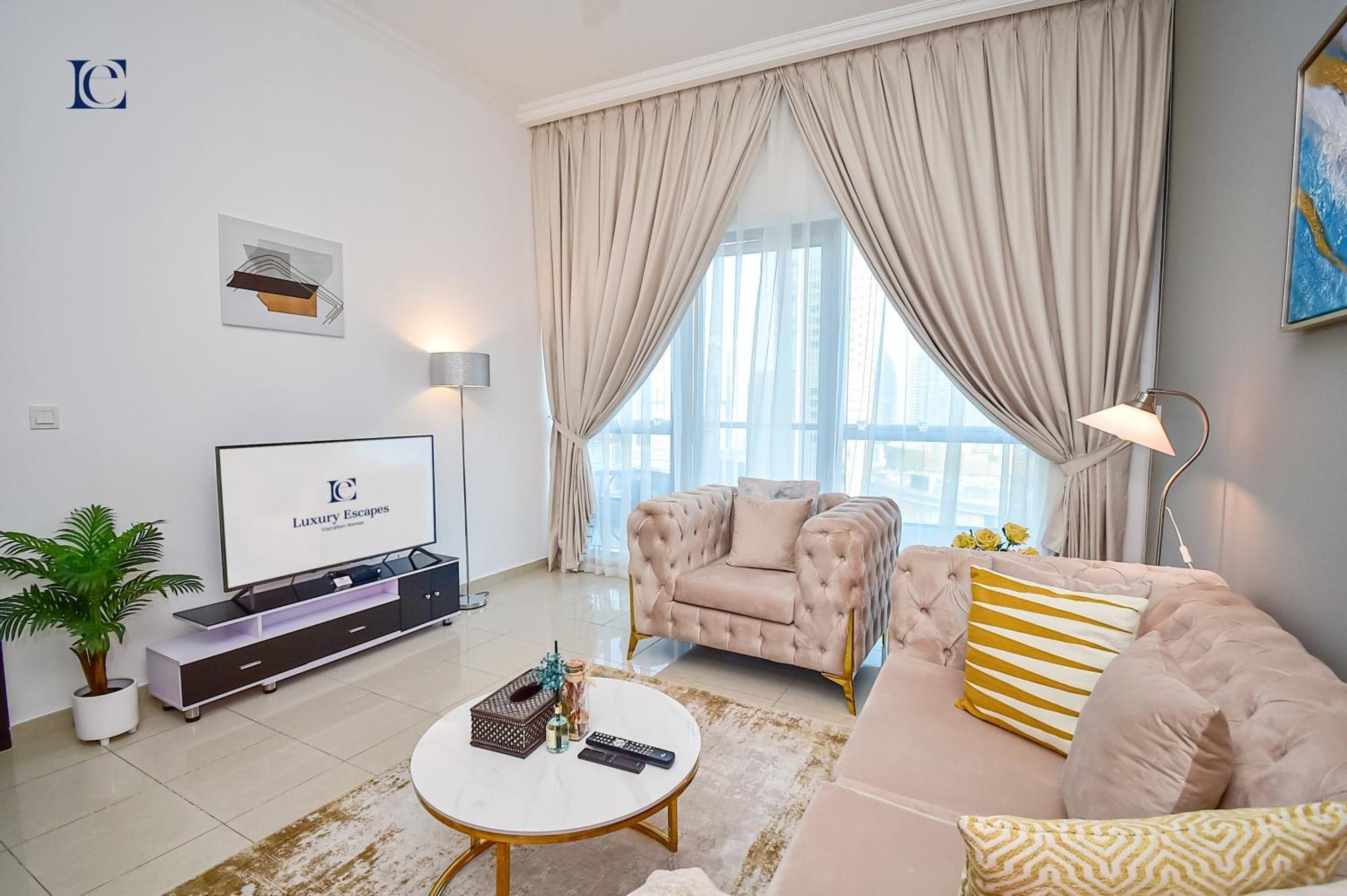 דובאי Luxury Escapes - 1Br Home With Stunning Marina View - Bay Central Marina מראה חיצוני תמונה